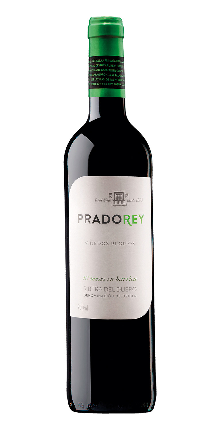 Eine Flasche PradoRey Viñedos Propios 2022 
