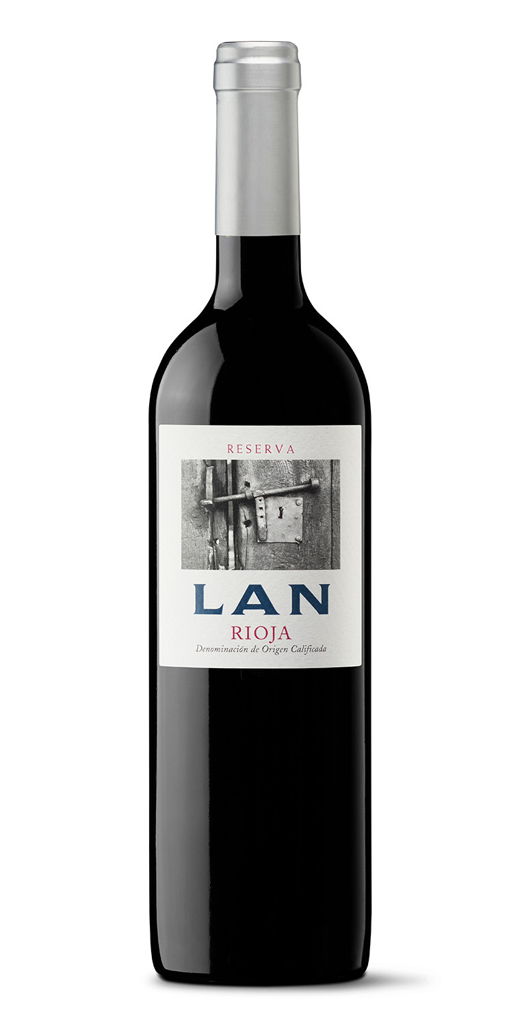 Eine Flasche Lan Reserva 2017