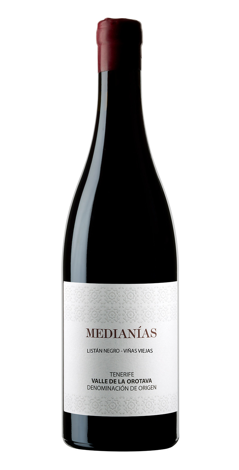Botella del vino tinto Suertes del Marqués Medianías 2021