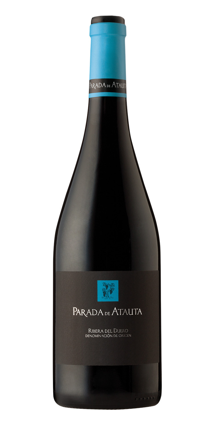 Eine Flasche Rotwein Parada de Atauta 2018