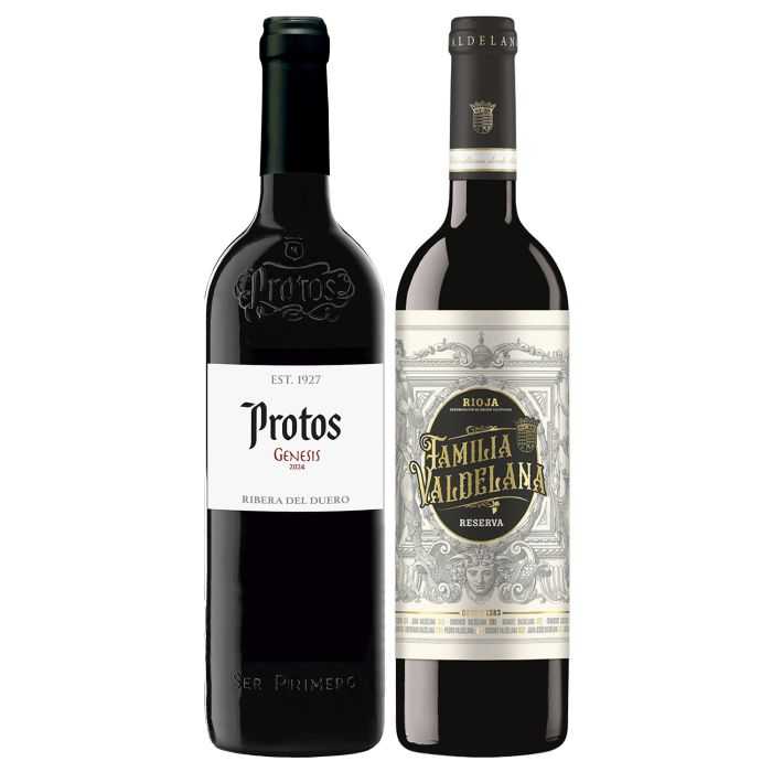 Protos Genesis 2024 und Familia Valdelana Reserva 2021