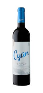 Eine Flasche Cyan Crianza 2020