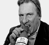 Bernard Magrez y Gerard Depardieu